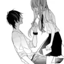 Чб аниме пара