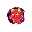 Стикер Чертенок