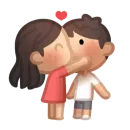Стикер CUTE LOVE