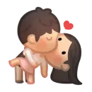 Стикер CUTE LOVE