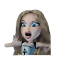 Стикер Barbie