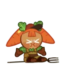 Стикер Carrot Cookie