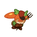 Стикер Carrot Cookie