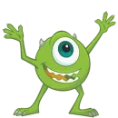 Стикер Monsters Inc