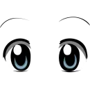 Стикер Cartoon Eyes