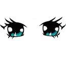 Стикер Cartoon Eyes