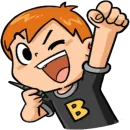 Стикер Cartoonboon By MRMajdiN