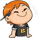 Стикер Cartoonboon By MRMajdiN
