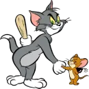 Стикер Tom and Jerry