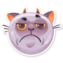 Стикер Cat from Hell