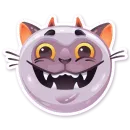 Стикер Cat from Hell