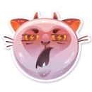 Стикер Cat from Hell