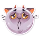 Стикер Cat from Hell