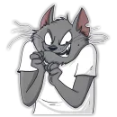 Стикер Cat Stepan