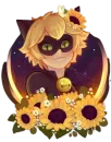 Стикер Cat Noir - Miraculous :