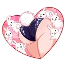 Стикер Каталина Блэк