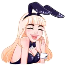 Стикер Каталина Блэк