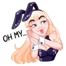 Стикер Каталина Блэк