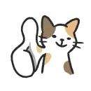 Стикер Cat