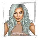 Стикер celebrities art