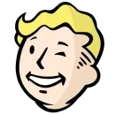 Стикер Fallout Vault Boy