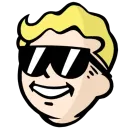 Стикер Fallout Vault Boy