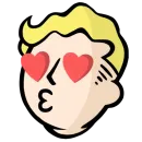 Стикер Fallout Vault Boy