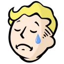 Стикер Fallout Vault Boy