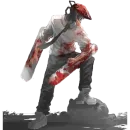 Стикер Chainsaw man