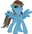Стикер Rainbow Dash MLP
