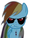 Стикер Rainbow Dash MLP