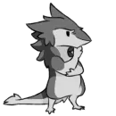 Стикер Chibi Sergal