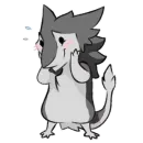 Стикер Chibi Sergal