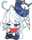 Стикер Chibi Furina