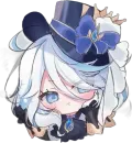 Стикер Chibi Furina