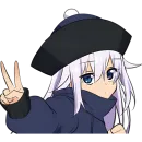 Стикер Китаянка