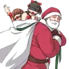 Стикер Christmas Anime