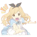 Стикер Чудесная Алиса