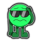 Стикер Кругло