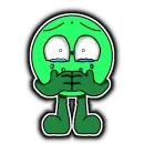 Стикер Кругло