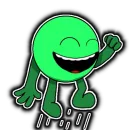 Стикер Кругло