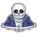 Стикер Classic Sans