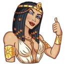 Стикер Cleopatra