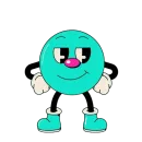 Стикер COLORED HERO