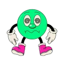 Стикер COLORED HERO