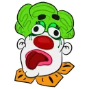 Стикер Colorful Clowns