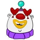 Стикер Colorful Clowns