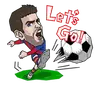 Стикер Come on Barca