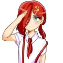Стикер communism-chan
