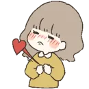 Стикер Couple in love